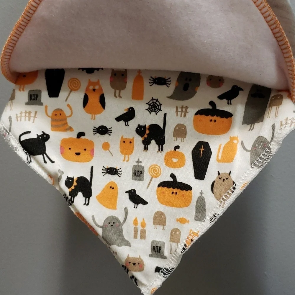 Modern Baby NWT 6-piece Halloween Headbands and Bibs Set